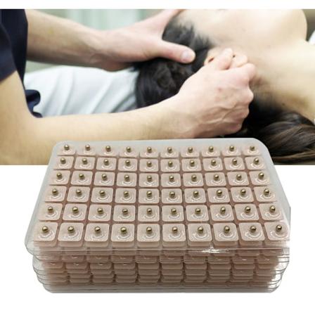 600 kpl magneettihelmiä korvakäytäväpistelaastareita parantavat korvakipua korvan terveydenhoitotarrat