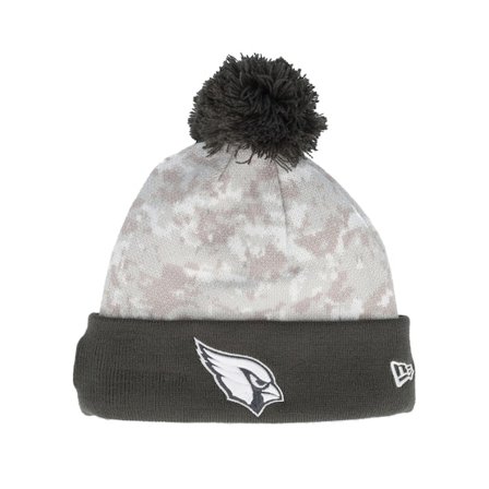 New Era - Camo pom Beanie - Arizona Cardinals Nfl24 Salute To Service Camo/Graphite Pom @ Hatstore