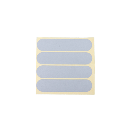 Course Reflective Sticker Silver