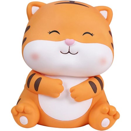 1 stk. Sparegrislekebeholder for tigerens år, sparegris for kreativ myntbeholder, elektronisk sparegris, guttebank