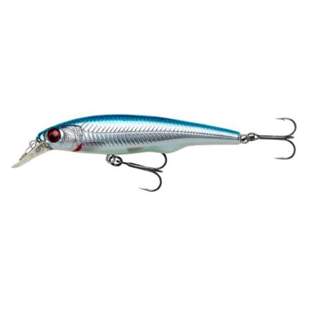 Savage Gear Gravity Twitch SR 9,5cm, 15g Suspending - Blue Chrome
