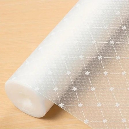 3m Vandtæt Skridsikker Hyldepapir og Skuffemåtter i EVA til Køkken, Skabe, Skuffer og Opbevaring