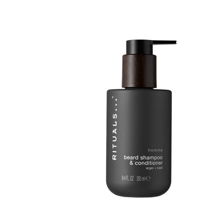 Rituals Homme 2-in-1 Beard Shampoo & Conditioner 250ml - Trattamento Barba