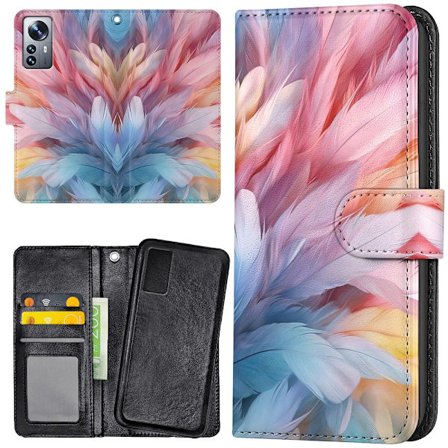 Xiaomi 12 - Pung Etui/Cover Feathers