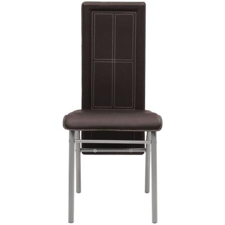 Vidaxl Matstolar 2 St Brun Konstläder Brun