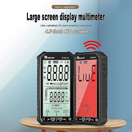 Tooltop ET8134 Digital Smart Multimeter NCV Tester