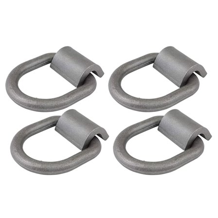 Kuorman sidontaan tarkoitettu D-muotoinen vetokoukku metalliankkurit kuorma-auton perävaunuun 12000 paunaa