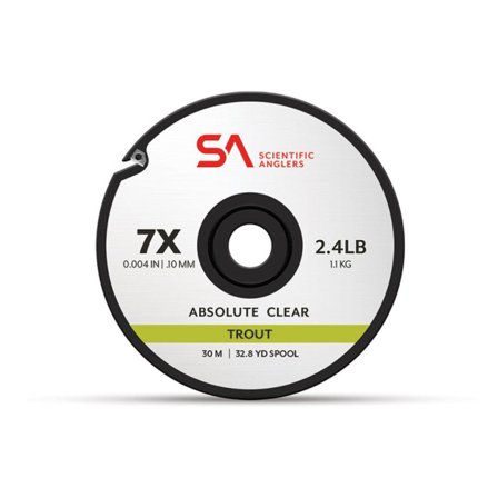 SA Absolute Trout Tippet Tippet Material 7X (0,10 mm)