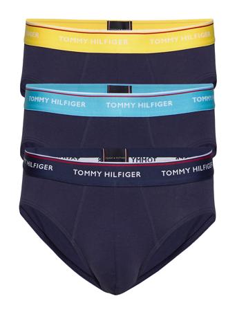 3P Wb Brief Underbukser Y-frontunderbukser Blå Tommy Hilfiger*Betinget Tilbud