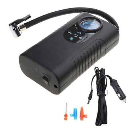 Elektrisk Luftpumpe for Bil Mini Dekkoppblåser 150PSI Bærbar Luftkompressor Sykkel