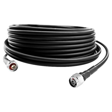 LMR400-kabel 25 m LSZH N-hane till N-hane