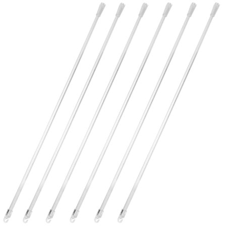 6 kpl:n verhokisko, pystysuora verhokisko, ikkunan verhokisko, verhotarvikkeet, läpinäkyvä, 4 läpinäkyvää