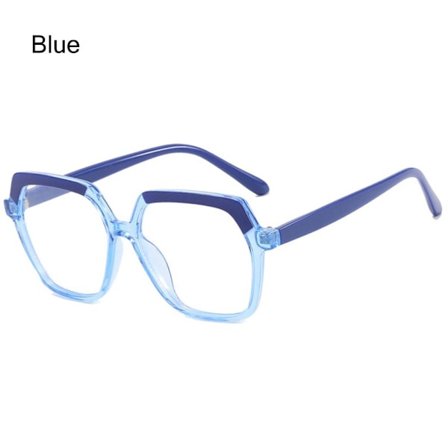 Klara lins glasögon glasögon båge BLÅ BLÅ