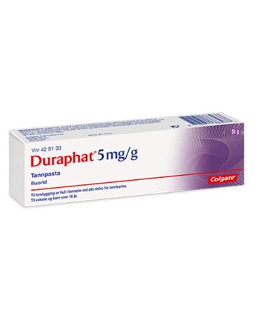 Duraphat Reseptfri 5mg/g tannpasta 51 g