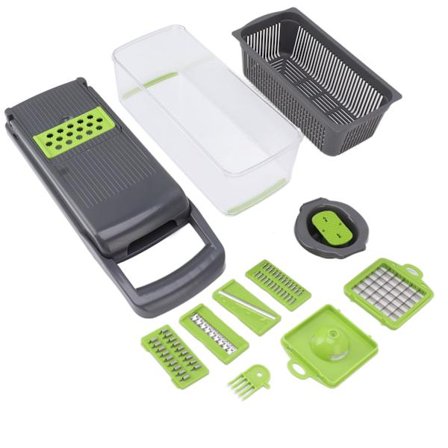 Grönsakshackare Säker Rostsäker Jämn skivning Lökfärshackare Grönsakshackare Cutter Dicer för kök Restaurang