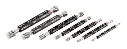 Dasqua 495215 Gängtolk med GO och NO-GO, 7 delar, Övriga handverktyg