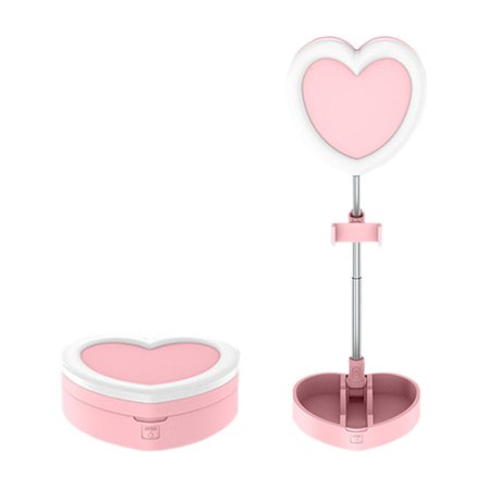 LED-ringlampa med telefonhållare