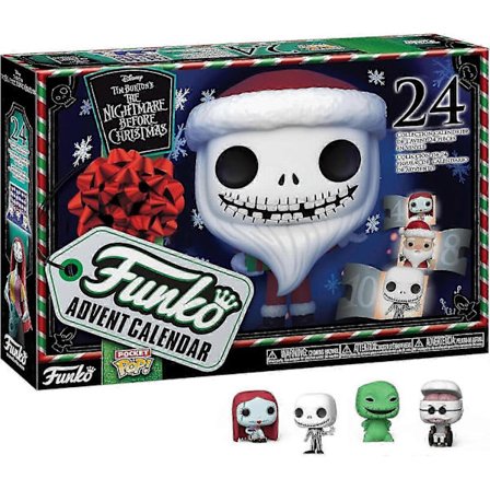 Funko Adventskalender: The Nightmare Before Christmas - 24 Pocket Pop! Vinylfigurer (2020)