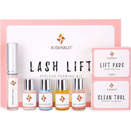 Lashlift kit - Ögonfranslyft kit - Lashlift - Iconsign Transparent