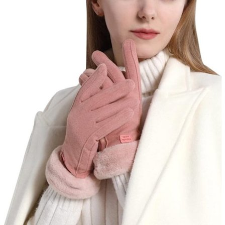 Handsker - Touchscreen - Vinterhandsker til kvinder - Pink