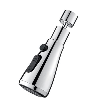 Drejbart brusehoved til køkkenarmatur