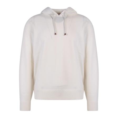 Brunello Cucinelli, Hoodies Beżowy, Mężczyzna, Rozmiar: L