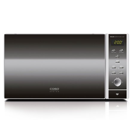 Caso MCG Ceramic Chef mikrobølgeovn, sort | KitchenOne