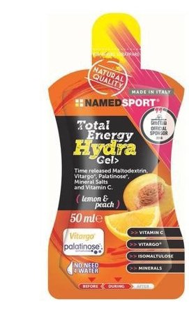 Named Sport Total Energy Hydra Gel Lemon And Peach 50ml