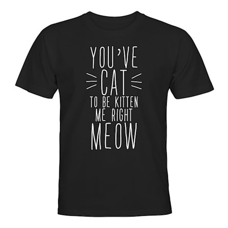Youve Cat To Be Kitten Me Right Meow - T-SHIRT - HERR