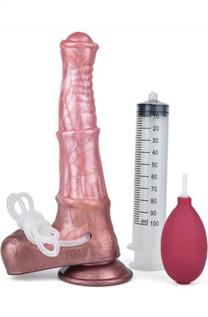 Pink Alien Spritzender Dildo Jumpy 24,5 cm