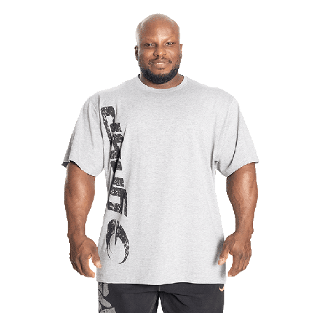 GASP Original Tee, Light Grey Melange