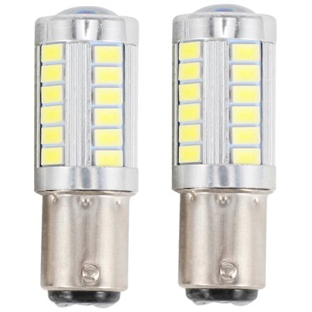 Supersterk Led 1157 Led Lyspære P21/5W BAY15D Led Pærer Med 33SMD 5730 Brikkesett For Brems, Blinklys