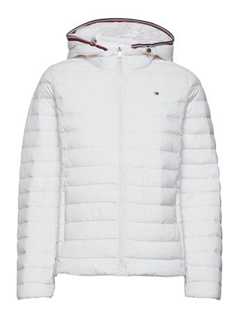 Lw Down Jacket Vuorillinen Takki Topattu Takki Valkoinen Tommy Hilfiger