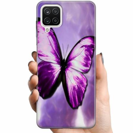 Samsung Galaxy A12 Tpu Mobilskal Fjäril