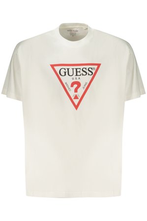 Guess Jeans T-shirt Maniche Corte Uomo Bianco