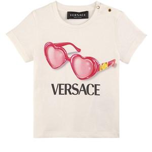 Kids - Versace White Branded Graphic T-shirt 24-36 Months - Tops - 24-36 months - White - Mädchen