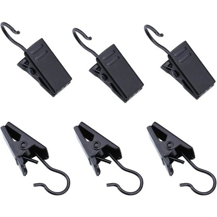 100 kpl Ruostumattomasta Teräksestä Valmistettuja Verhoklipsiä, Juhlavaloketjun Ripustusjohdin, Kuvien, Taiteen, Käsitöiden Ja Ulkoilmatoimintojen 