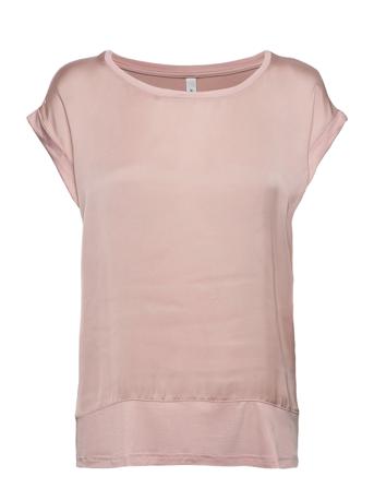 Sc-Thilde Blouses Short-sleeved Lyserød Soyaconcept