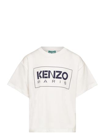 Short Sleeves Tee-Shirt T-shirts Short-sleeved Hvit Kenzo*Betinget Tilbud
