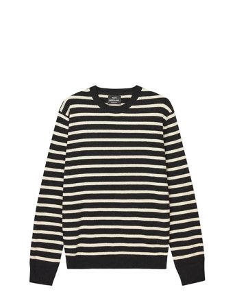 Mads Nørgaard | Super Wool Karsten Stripe Knit | L