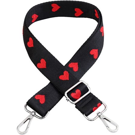 Byte av justerbar axelrem Bälte Bred Crossbody Canvas