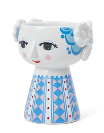 Bjørn Wiinblad Eva Lysestake Blå H9.5