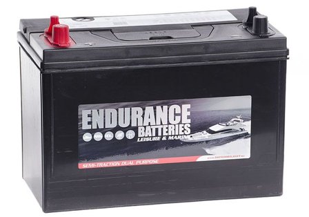 Endurance 31DC Förbrukningsbatteri 12V, 105 Ah, Elfördelning & strömförsörjning