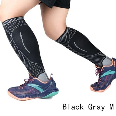 Medicinske sports-kompressionsstrømper til mænd M-XL Løbe Sygeplejerske Flystrømper mod hævelse Åreknuder Diabetisk