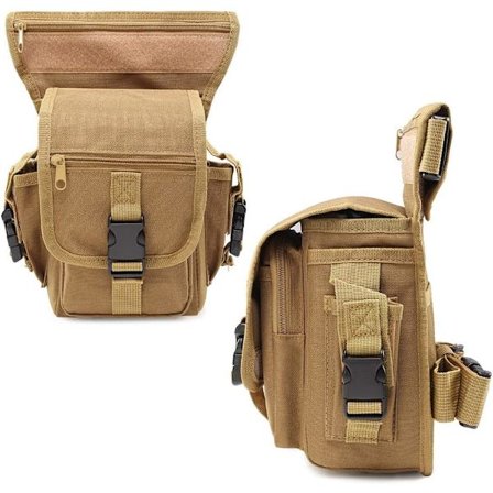 Monitoiminen vyölaukku, vyöpakkaus, reisilaukku, taktinen vedenkestävä EDC-vyölaukku vaellukseen, kalastukseen, patikointiin