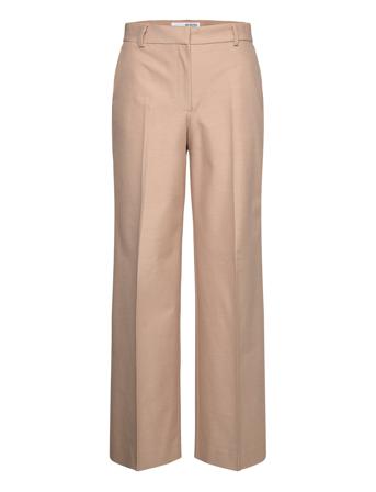 Slfeliana Hw Wide Pant N Selected Femme Brown