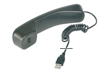 Digitus SKYPE USB telephone handset DA-70772 - IP-håndsett