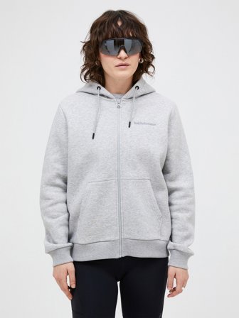 Peak Performance - Original Small Logo Zip Hood Women