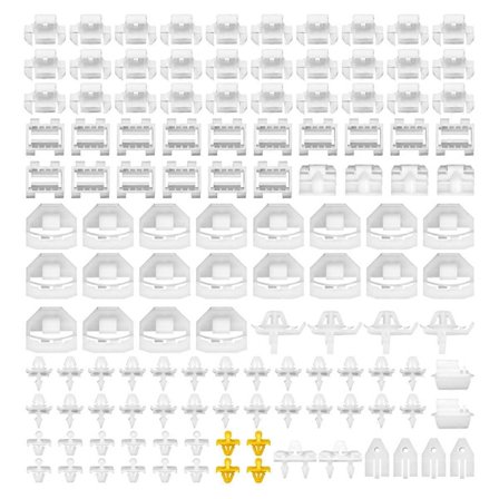 Sidepanel Clip Kit Side dørpanel fastholdelsesclips til 190 W201 190E[GKS]