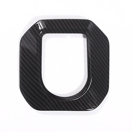 Växelspaksram Cover Trim i kolfiber för Range Rover Evoque 2012-2017 Tillbehör